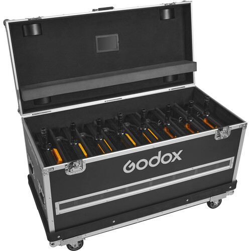 Godox 8-Light FC01-PB600BI Hard-Color LED Heavy-Duty Truck Pack Utility Flight Case - 2